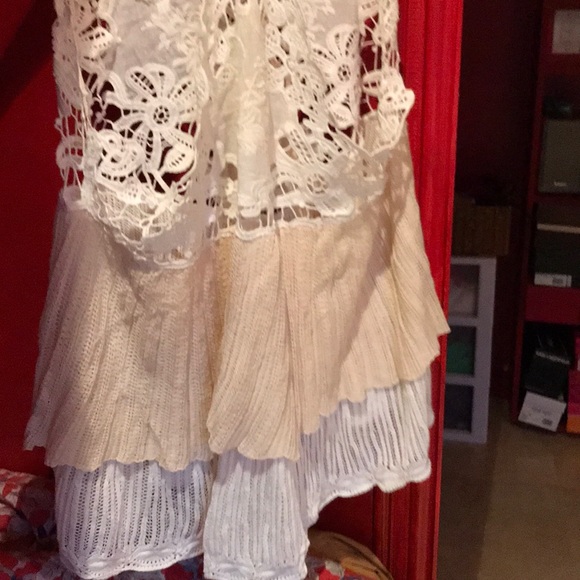 Free People Macrame Mini Dress - Picture 2 of 5
